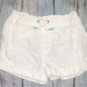 💞 Little Girls Size 4 White Carters Shorts